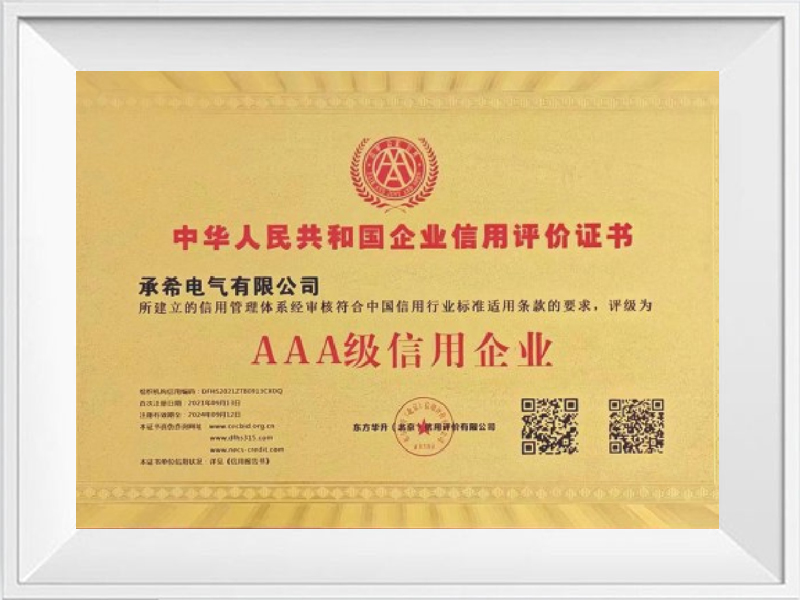 AAA-rated credit enterprise