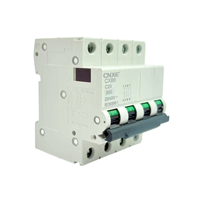 CXB6 Miniature Circuit Breaker (MCB) with Leakage Protection Option