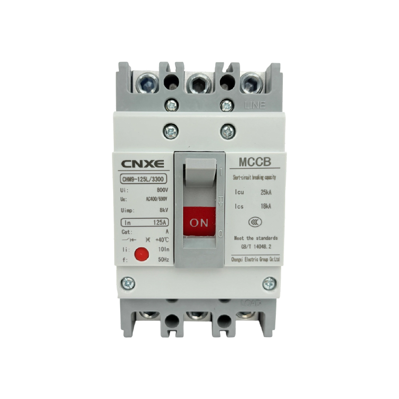 630A 3P MCCB with CE Over And Under Voltage Protector