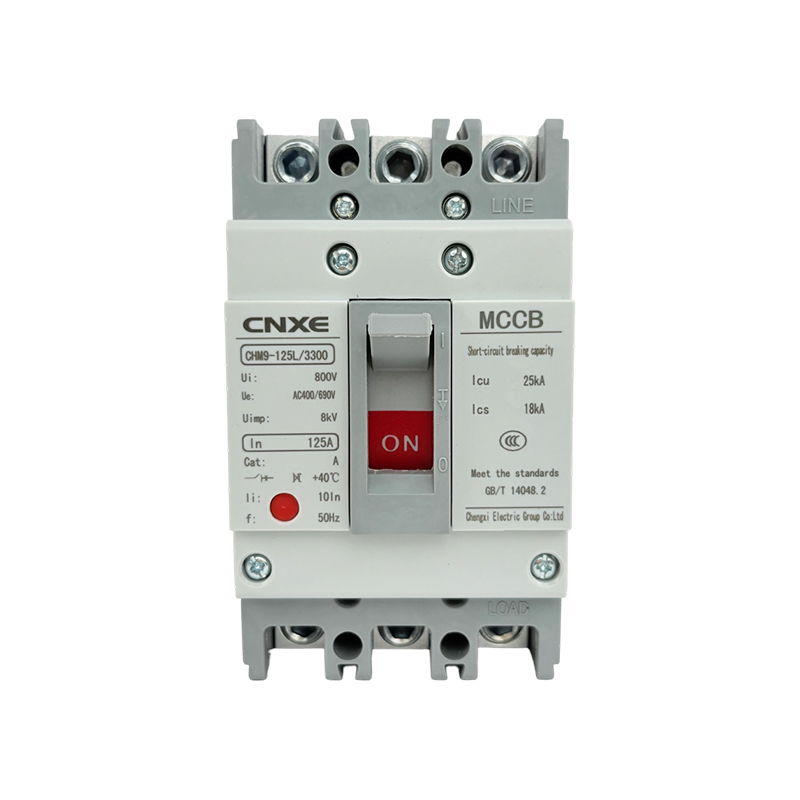 630A 3P MCCB with CE Over And Under Voltage Protector