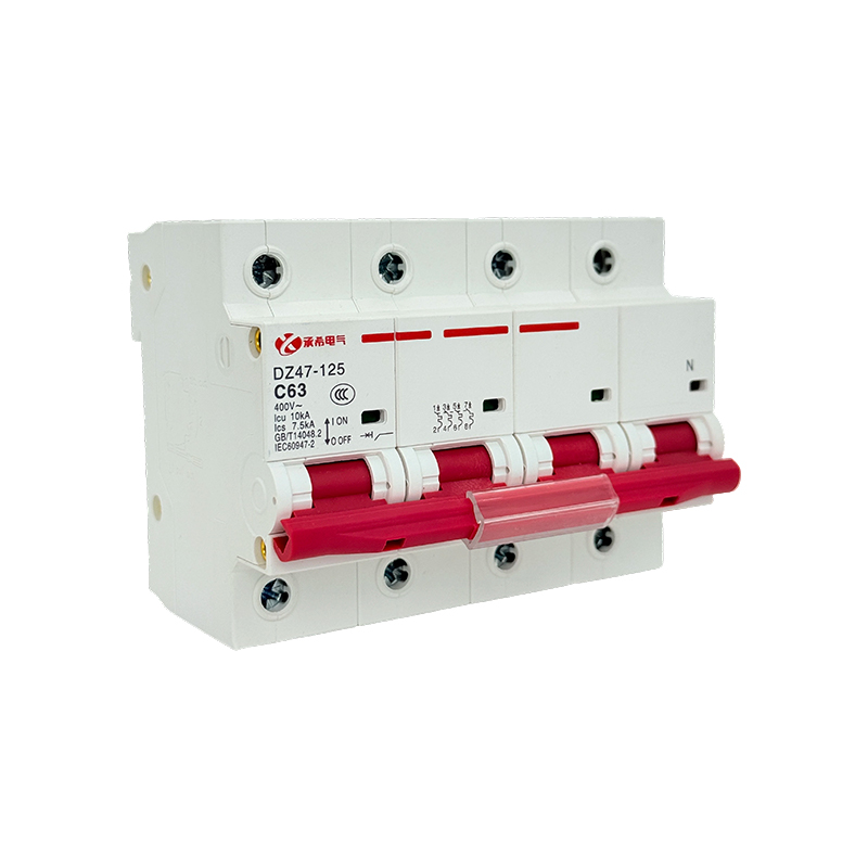 DZ47-125 C63 4P Circuit Breaker 400V 63A Air Switch