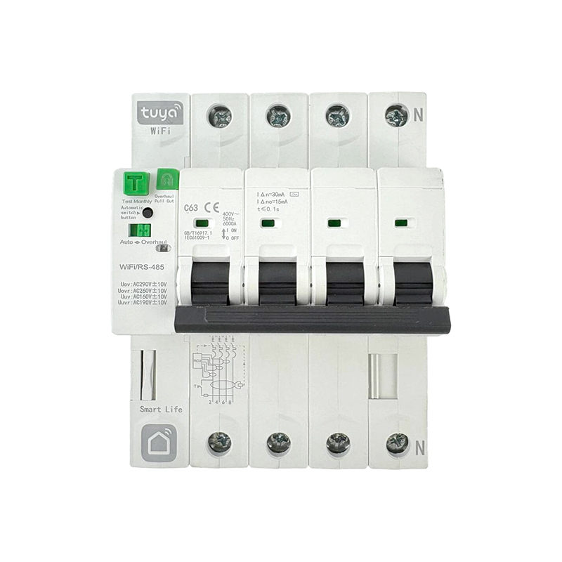 WiFi intelligent leakage circuit breaker