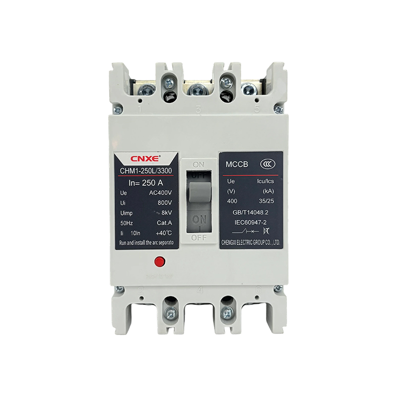 High-Performance MCCB 250A 3P, CE Certified Molded Case Circuit Breaker