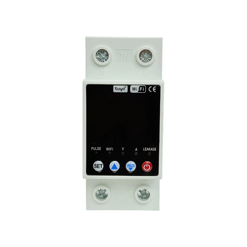 Tuya WiFi Smart Overvoltage/Undervoltage Protector (JWGK-63) - Din Rail Energy Meter with Leakage Protection
