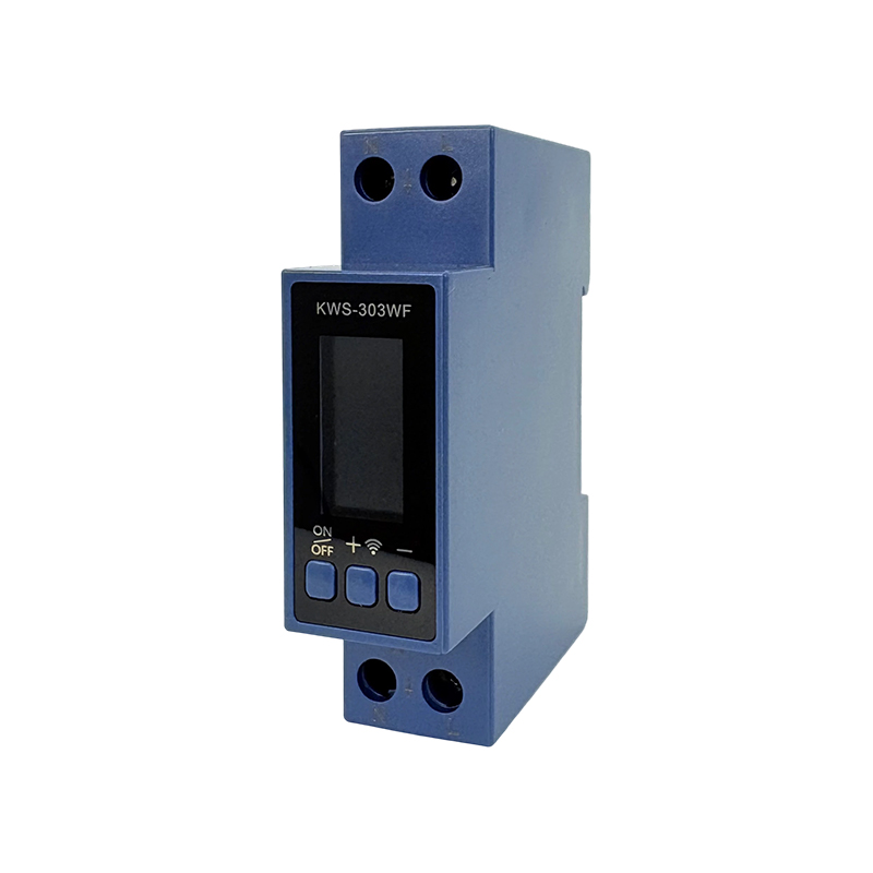KWS-303 Series Din Rail Energy Meter (WiFi/RS485) - Voltage/Current/KWh Monitor with Protection