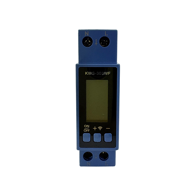 KWS-303 Series Din Rail Energy Meter (WiFi/RS485) - Voltage/Current/KWh Monitor with Protection