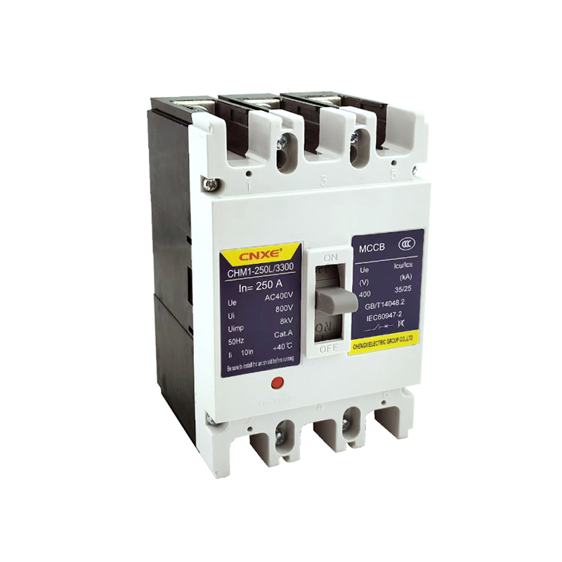 High-Performance MCCB 250A 3P, CE Certified Molded Case Circuit Breaker