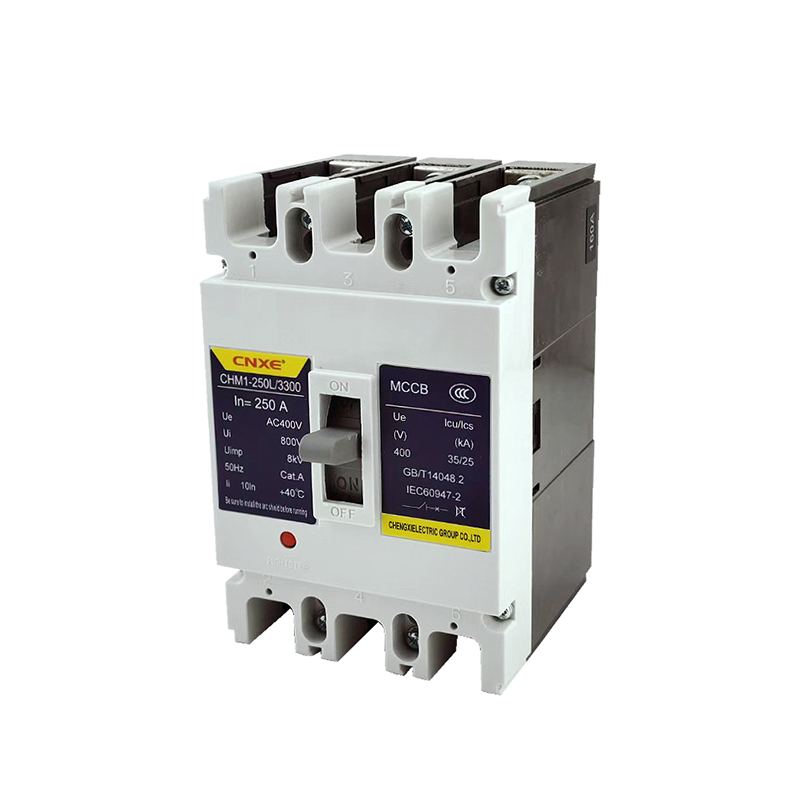 High-Performance MCCB 250A 3P, CE Certified Molded Case Circuit Breaker
