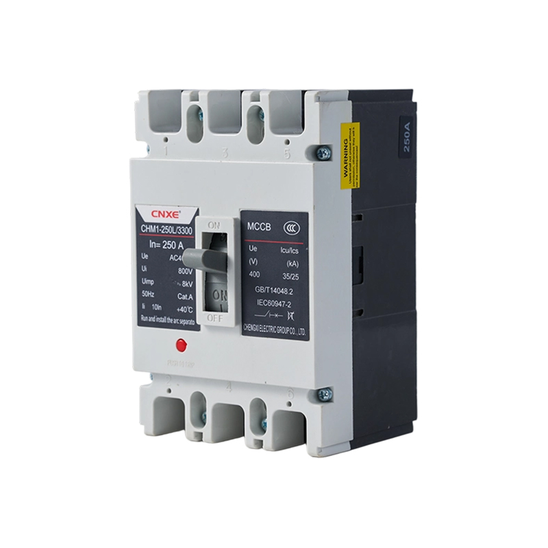 High-Performance MCCB 250A 3P, CE Certified Molded Case Circuit Breaker