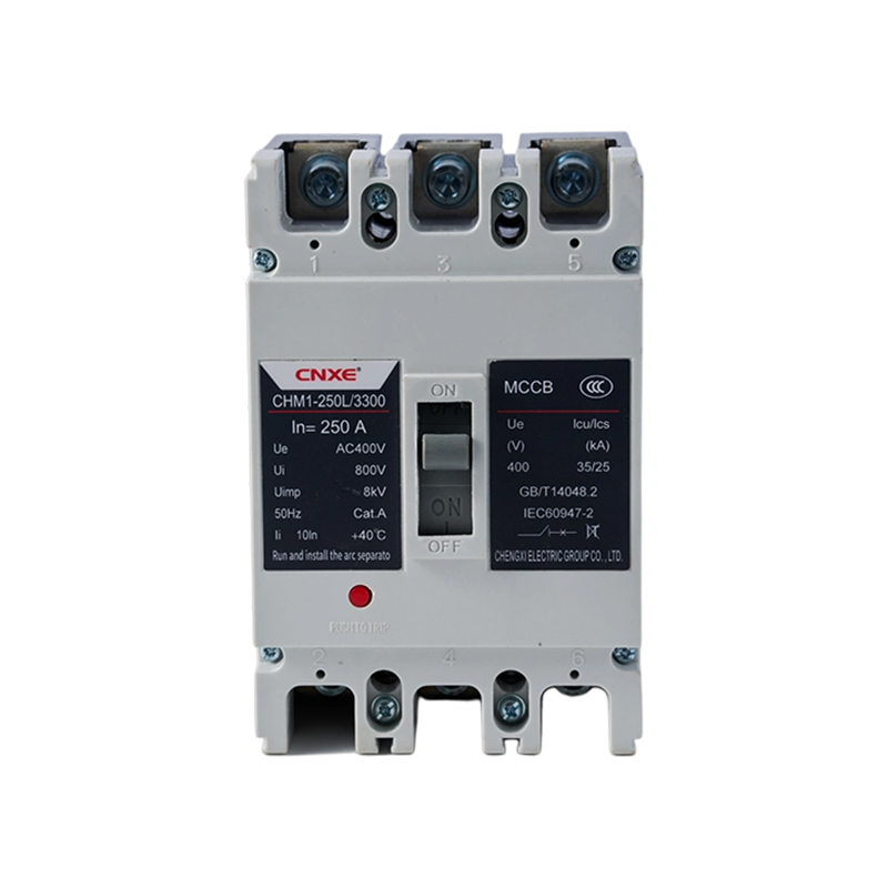 High-Performance MCCB 250A 3P, CE Certified Molded Case Circuit Breaker