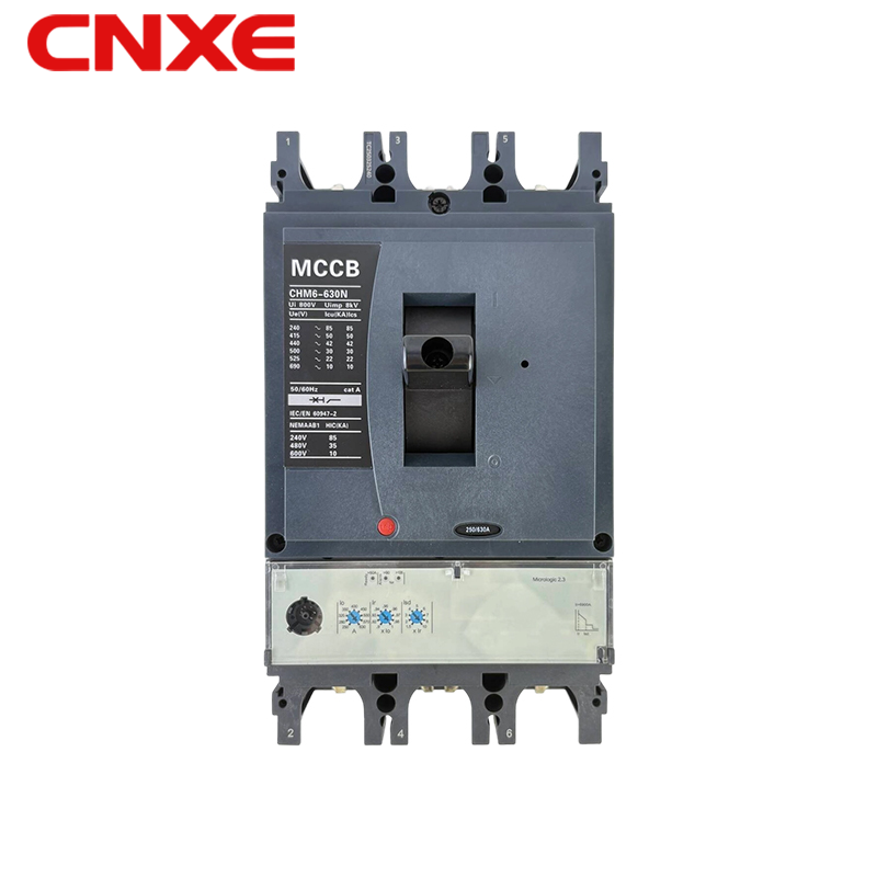 CHM6-630N Molded Case Circuit Breaker 630A Electronic Trip Multi-Voltage Breaking Dual Standard Certification MCCB