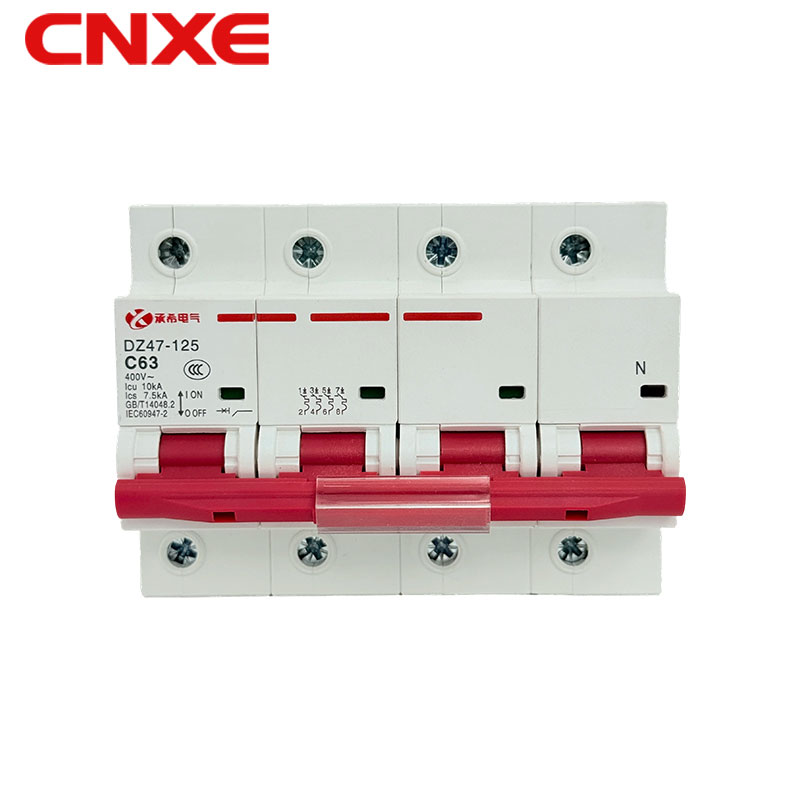 DZ47-125 C63 4P Circuit Breaker 400V 63A Air Switch