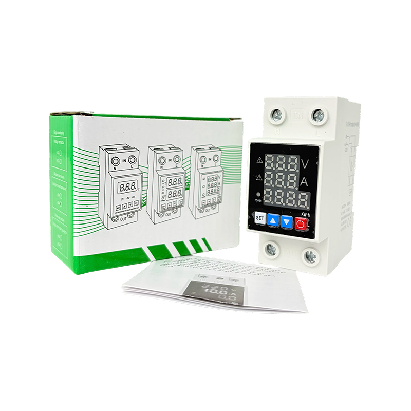 Triple-row Display Overvoltage and Undervoltage Protector DIN Rail Mounted Triple-row Display Overvoltage and Undervoltage Protector DIN Rail Mounted