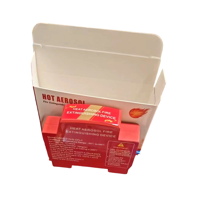 Automatic Aerosol Fire Extinguishing Device for Electrical Cabinets
