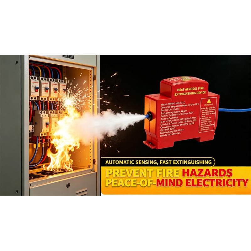 Automatic Aerosol Fire Extinguishing Device for Electrical Cabinets