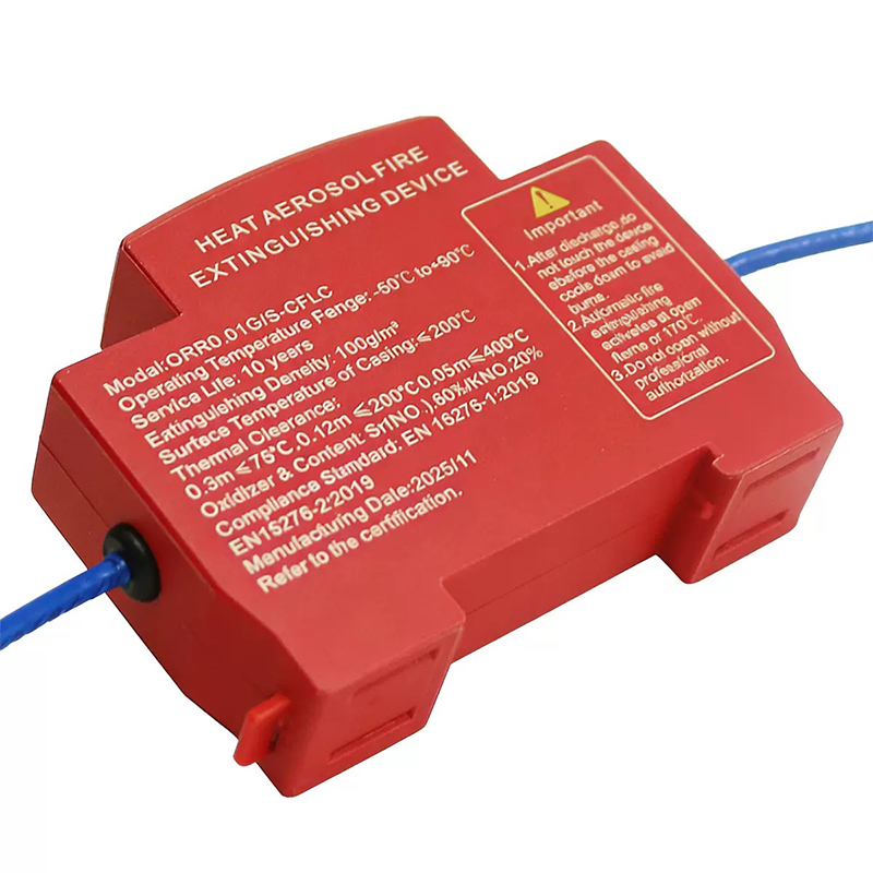 Automatic Aerosol Fire Extinguishing Device for Electrical Cabinets