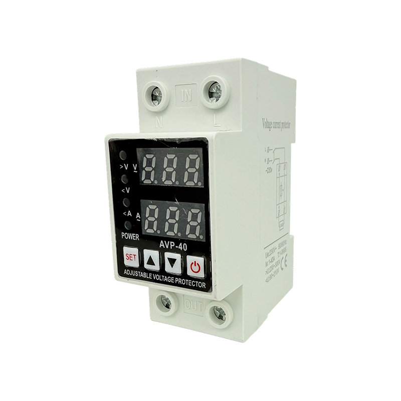Dual-row Display Overvoltage and Undervoltage Protector DIN Rail Dual-row Display Overvoltage and Undervoltage Protector DIN Rail