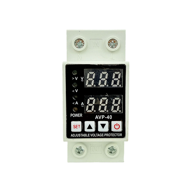 Dual-row Display Overvoltage and Undervoltage Protector DIN Rail Dual-row Display Overvoltage and Undervoltage Protector DIN Rail