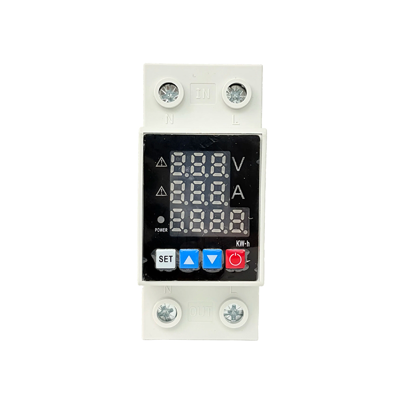 Triple-row Display Overvoltage and Undervoltage Protector DIN Rail Mounted Triple-row Display Overvoltage and Undervoltage Protector DIN Rail Mounted