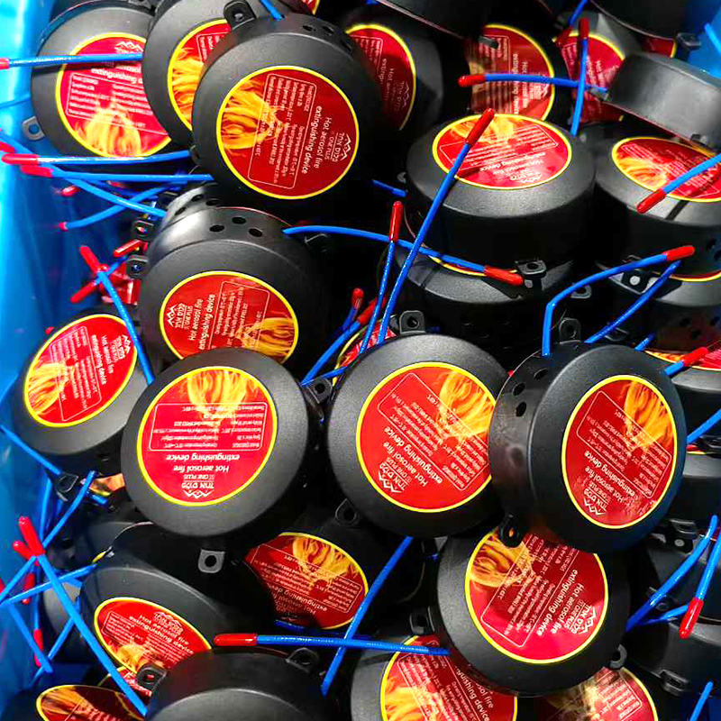 Automatic Aerosol Fire Extinguishing Device for Electrical Cabinets