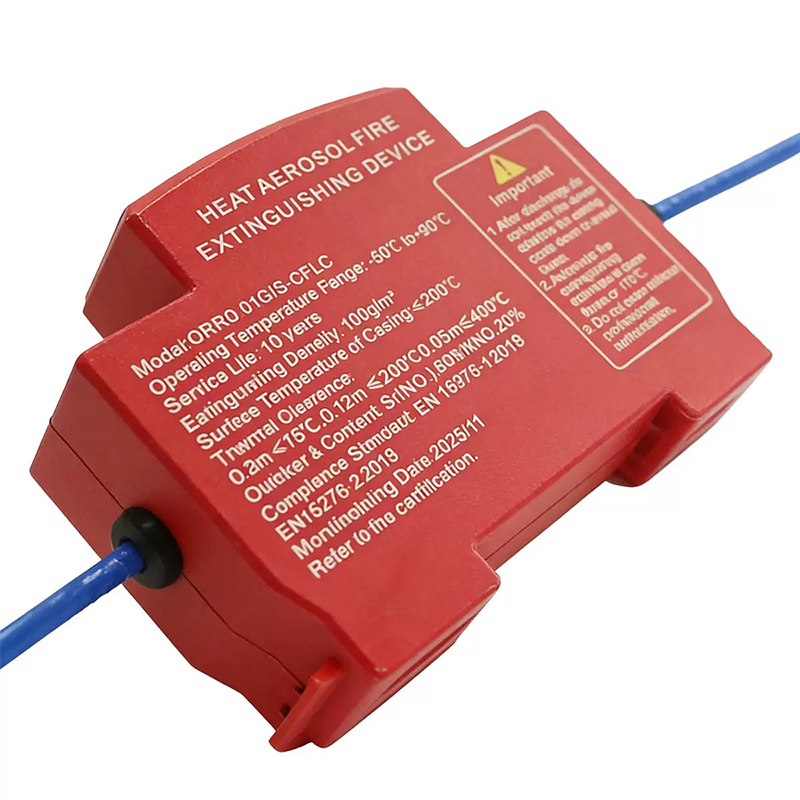 Automatic Aerosol Fire Extinguishing Device for Electrical Cabinets