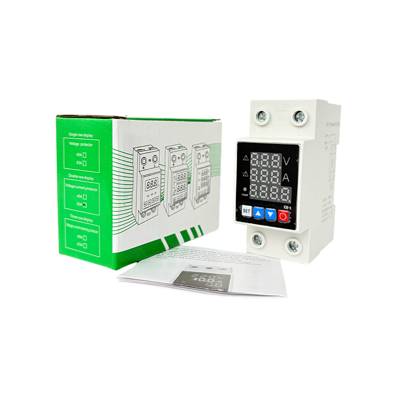 Triple-row Display Overvoltage and Undervoltage Protector DIN Rail Mounted Triple-row Display Overvoltage and Undervoltage Protector DIN Rail Mounted