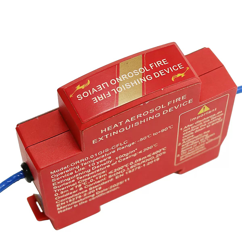Automatic Aerosol Fire Extinguishing Device for Electrical Cabinets
