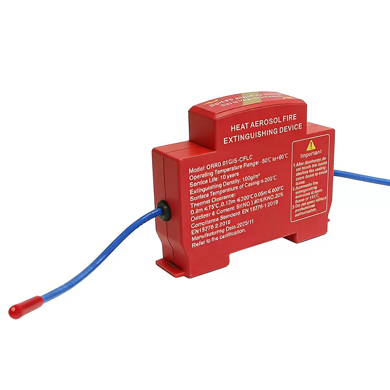 Automatic Aerosol Fire Extinguishing Device for Electrical Cabinets