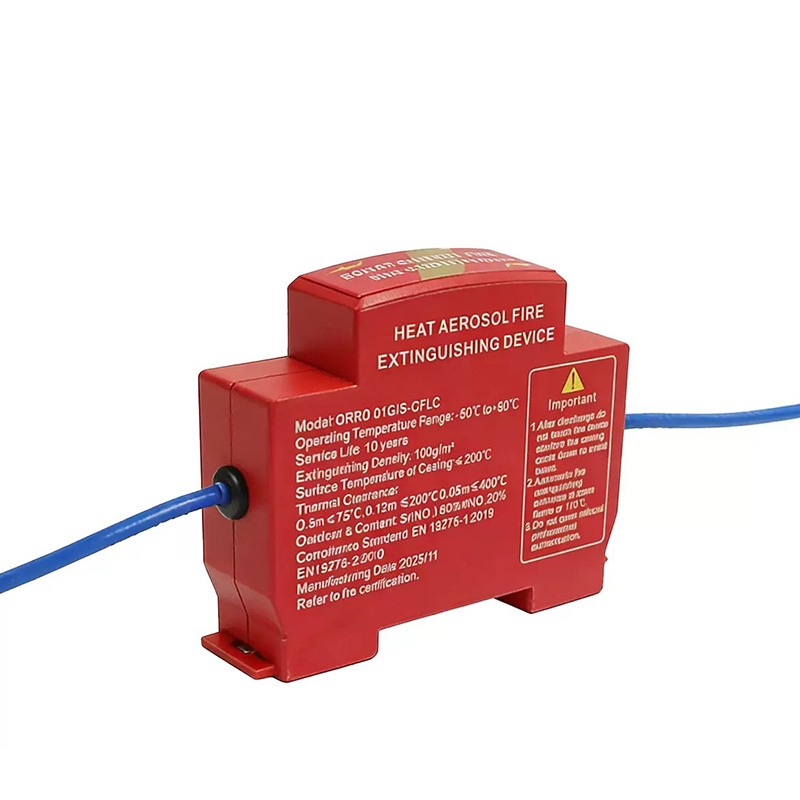 Automatic Aerosol Fire Extinguishing Device for Electrical Cabinets