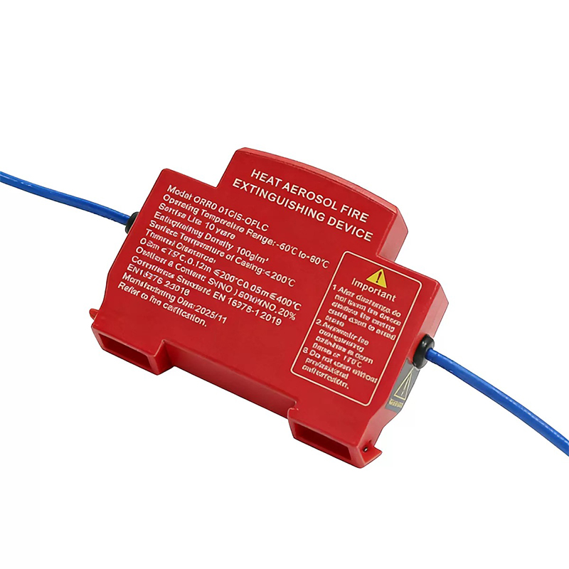 Automatic Aerosol Fire Extinguishing Device for Electrical Cabinets