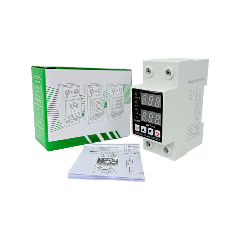 Dual-row Display Overvoltage and Undervoltage Protector DIN Rail Dual-row Display Overvoltage and Undervoltage Protector DIN Rail
